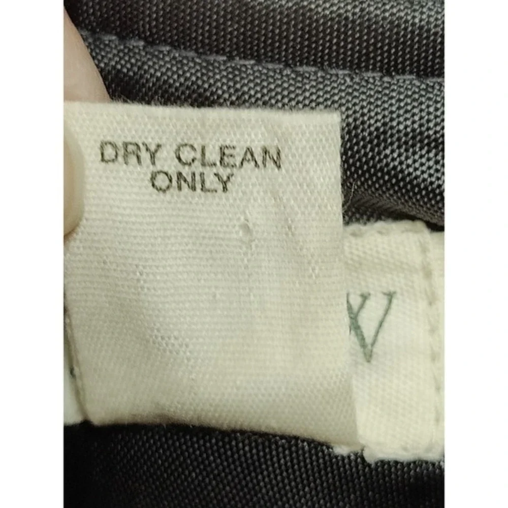 J. Crew‎ Gray Wool cashmere Blend Button Front A-Line Skirt Size 10 professor